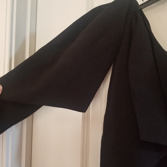 Dress the Population Tiffany One Shoulder Bow Detail Sleeveless Back size S - Picture 5 of 9